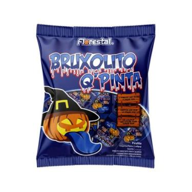 Imagem de Pirulito Bruxolito Q'Pinta Florestal Tutti Frutti - 120g