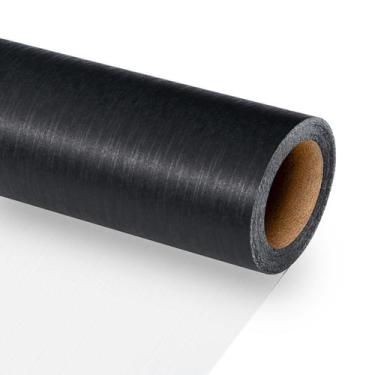 Imagem de Rolo de papel de embrulho Kraft preto BIOBROWN 43x10 m fosco