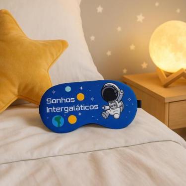 Imagem de Kit 6 Máscaras de Dormir Tapa Olho Infantil e Adulto  Modelos Divertid