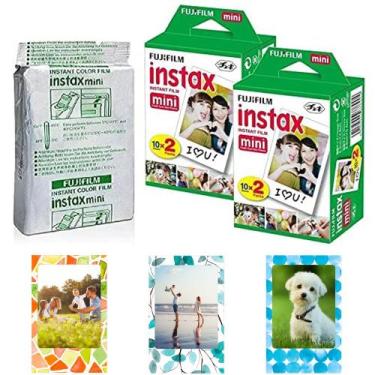 Imagem de Filme instantâneo Fujifilm Instax Mini, pacote com 10 folhas x 5 (50 f
