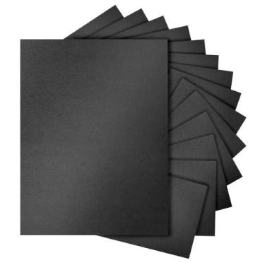 Imagem de Papel artesanal Silunkia Shimmer Black Cardstock 250 g/m2 120 folhas