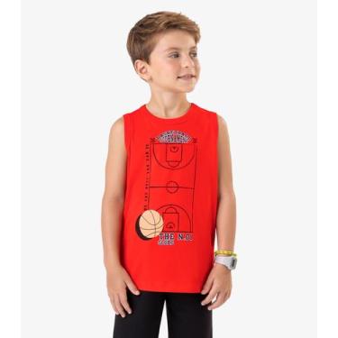 Imagem de Machão Meia Malha Rovi Kids Laranja - Rovitex Kids, 8, Laranja