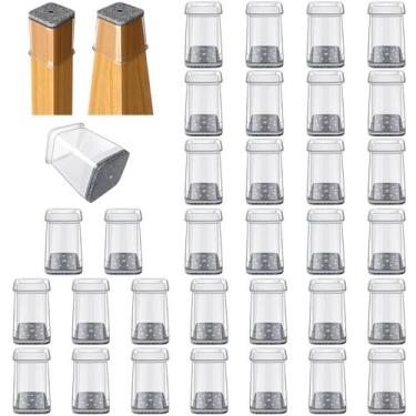 Imagem de Protetores de chão para pernas de cadeira OASMU Silicone Felt 13-19mm