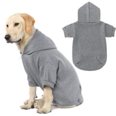 Imagem de Moletom com capuz para cães KOOLTAIL Basic macio e quente para cães gr