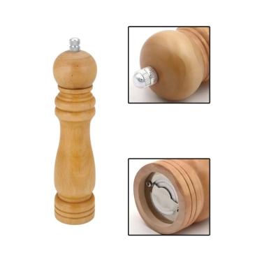 Imagem de Moedor Manual Sal Pimenta Grãos Temperos MDF 21cm