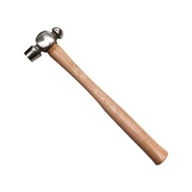Imagem de SFREYA Martelo esférico, com cabo de madeira, ferramentas não magnéticas de ressonância magnética, leve, alta resistência, resistente à corrosão, durável, forjado a quedas, grau industrial, T1084