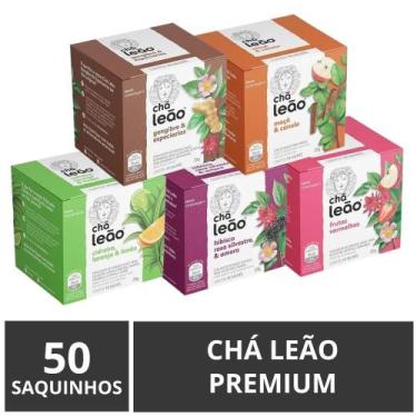 Imagem de Chá Leão Premium, 50 saquinhos