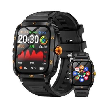 Imagem de Relógio Inteligente Masculino À Prova D'Água Para Atividades Ao Ar Liv