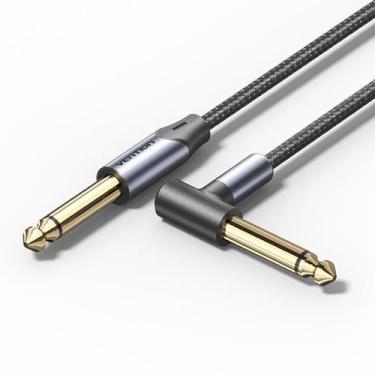 Imagem de Cabo P10 X P10 90graus Mono 10 Metros Profissional Vention - Bbacomerc