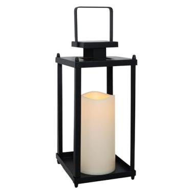 Imagem de NEEDOMO Lanternas decorativas para uso interno e externo, decoração de mesa de metal para pátio, casa, castiçais para casa, cozinha, mesa de café, decoração de sala de livinig