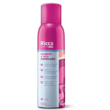 Imagem de Shampoo A Seco Fortificante Para Cabelos Oleosos Ricca 150ml