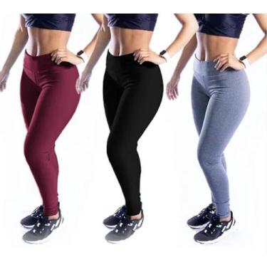 Imagem de Calça legging em Suplex grosso - Freire Company, Cinza, G