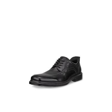 Imagem de ECCO Avental masculino Helsinki 2.0 Easy Slip Toe Tie Oxford, Preto, 13-13.5
