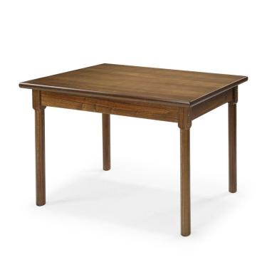 Imagem de Mesa Retangular 4 Lugares Em Madeira Maciça Mv Outlet Castanho