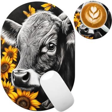 Imagem de TOEMZTFT Mouse pad pequeno, portátil, base de borracha antiderrapante à prova d'água, adequado para mouse sem fio, bandeja de teclado para laptop para homens e mulheres, viagem de escritório 18 x 27