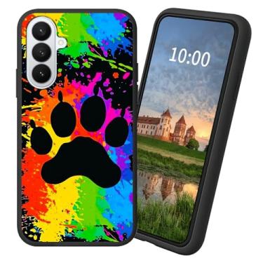 Imagem de Dikoer Capa para Samsung Galaxy S26 5G TPU macia fosca para doces, acessórios para celular masculino e feminino, capa de proteção à prova de choque, estampa de pata de cachorro