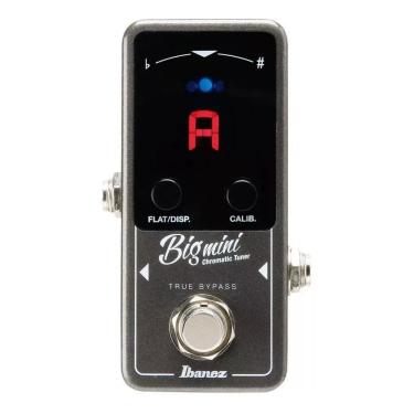 Imagem de Afinador Ibanez Big Mini Cromático LED Strobe e Needle Cinza