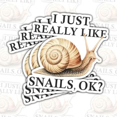 Imagem de 3 adesivos de vinil com citação de animais de desenho animado engraçado para laptop, caderno, diário, garrafa de água, para-choque de carro, presente para adolescentes, estudantes, vida selvagem, 7,6