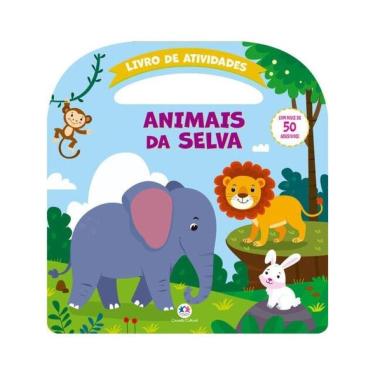 Imagem de Animais Da Selva - Atividades E Mais 50 Adesivos