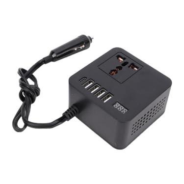 Imagem de FTVOGUE Inversor de Energia para Carro 150W DC 12V 24V para AC 110V 220V Carregador de Veículo Com 4 Portas USB Tipo C para Acampamento Em Viagem
