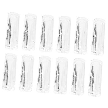 Imagem de 12 peças de peças de substituição de cabo de varinha para persianas verticais, pontas de haste e tampas, acessórios para fácil operação e controle