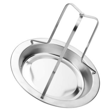 Imagem de Estink Rack para Torrador de Frango Em Aço Inoxidável, Suporte Vertical para Churrasqueira para Peru, Pato, Ganso Com Gotejador para Fazer Alimentos Saudáveis, Fáceis de Montar e