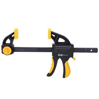 Imagem de Alicate de fixação de liga de aço portátil multifuncional para carpintaria F braçadeira para projetos de carpintaria e DIY Amarelo Preto 150 mm ou 300 mm (RCP-150)