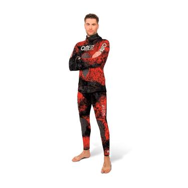 Imagem de Calça 5 Mm de Roupa de Neoprene, 2 Peças, Red Stone, 186-192 Cm, 90-100 Kg, Xxl/6, [We105P6], Omer