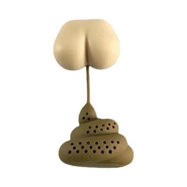 Imagem de Caneca De Cerâmica Em Forma De Vaso Sanitário De 300ml Com Alça Para C