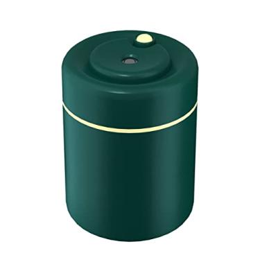 Imagem de Umidificador de Ar Difusor Névoa Luz Noturna Lâmpada Mesa com Dois Modos Funcionamento Design Desligamento Automático Operado por USB para Yoga Relaxa