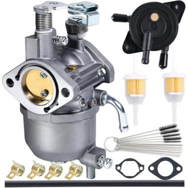 Imagem de Carburador compatível com EZGO Kawasaki Engine RXV 2008, carrinhos de golfe a gás TXT 2010-2015, EZ-GO Valor 2010-2014 com bomba de combustível, Carb Repalce 808656 602061 72873G01