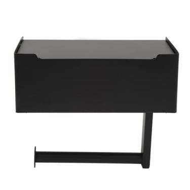 Imagem de Mingzhe Dispensador de Lenços Umedecidos, Suporte de Higiênico Aço Inoxidável Com Prateleira, Dispensador Lenços Umedecidos à Prova Ferrugem, para Toalhas,