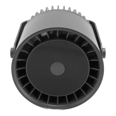 Imagem de Dioche Ventilador de Mesa USB Com Display Digital de 5 Velocidades Ventilador Oscilante Montado na Parede para Desktop, Escritório, Casa, Resfriamento Silencioso ABS