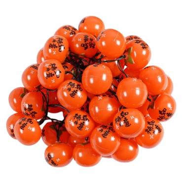 Imagem de Generic Luz decorativa festiva de caqui para pendurar em árvores de jardim e quintais durante as festas de fim de ano, 5cm 10m 80 Palavras de Led