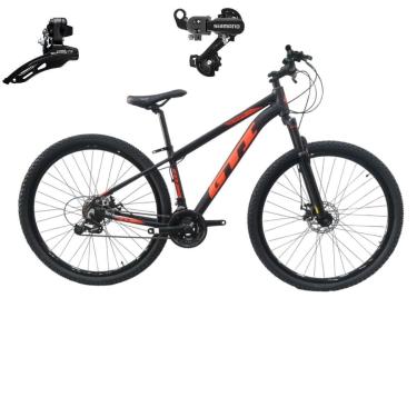 Imagem de Bicicleta Mtb Aro 29 Gti Roma 21v Indexado Freio Mecânico Suspensão 80mm Cambios Shimano-Unissex