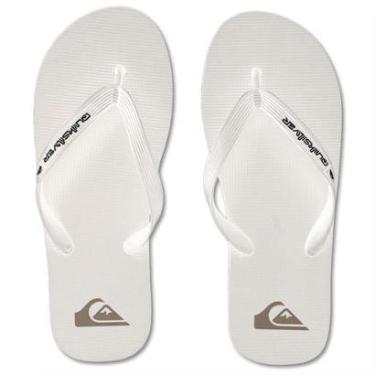 Imagem de Chinelo Masculino Quiksilver Molokai Solid Branco-Masculino