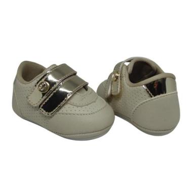Imagem de Sapato de Bebe Sapatilha Salomé Casual Batizado Infantil Menina RN Man