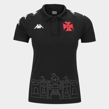 Imagem de Camisa Polo Vasco Kappa São Januário Feminina-Feminino