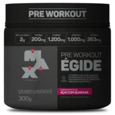 Imagem de ÉGIDE - Pré Treino (300g) Max Titanium, Açai c/ Guarana