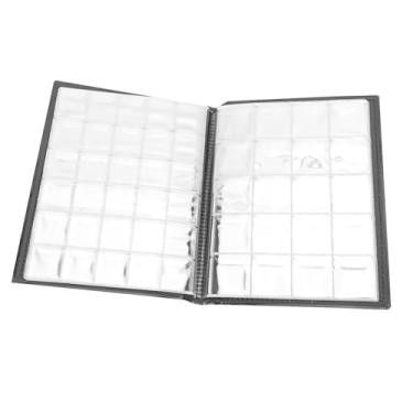 Imagem de Luqeeg Álbum de Moedas Suporte para Livro de Coleção de Moedas Durável de 10 Páginas para Colecionadores de, Facilita a Comunicação para Presentes, Ideal para Coletar, Medalhas, Crachás, 250