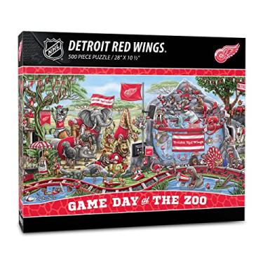 Imagem de YouTheFan Quebra-cabeça NHL Detroit Red Wings Game Day at The Zoo 500 peças