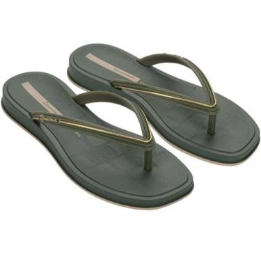 Imagem de Chinelo Feminino Ipanema Sempre Nova Glow Verde Macia Envio Imediato, 