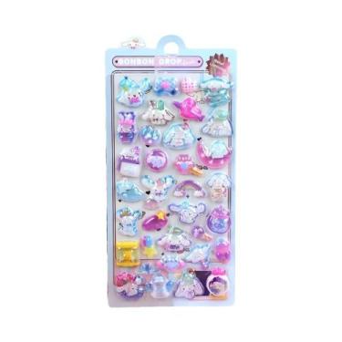 Imagem de Adesivos 3D Kawaii Sanrio Em Relevo Luminosos, Decorações De Cristal K