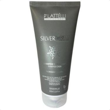 Imagem de Shampoo Plattelli Silver Gray 200ml-Feminino