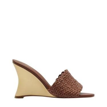 Imagem de Tamanco Arezzo Tramado Salto Anabela-Feminino