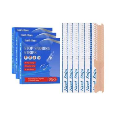 Imagem de Tiras Nasais Para Respirar 30 60 90 UNIDADES Saúde Dilata Narinas Aliv