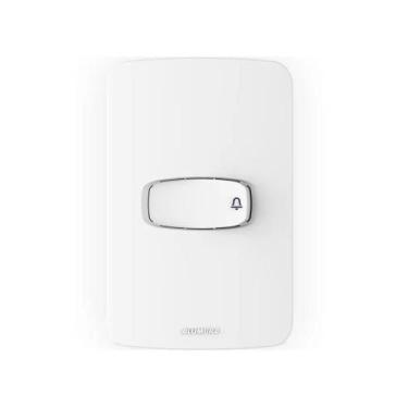 Imagem de Conjunto Pulsador Campainha 4X2 Branco Gracia 85328 Alumbra