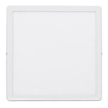 Imagem de Plafon LED de Sobrepor Bronzearte Quadrado 24W 3000K - LLUM