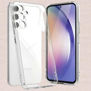 Imagem de Capinha TPU Transparente Anti Impacto Compatível com Samsung Galaxy A06 A34 A54 A55 A16 S23 S24