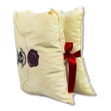 Imagem de Almofada Formato Carta Hogwarts  Decorativa  Harry Potter - Zona Criat